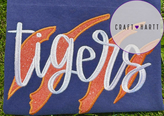 Tigers Claw Glitter T-shirt