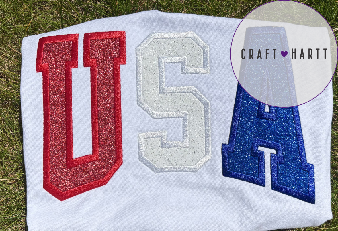 USA Glitter T-shirt