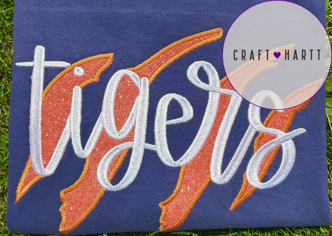 Tigers Claw Glitter T-shirt